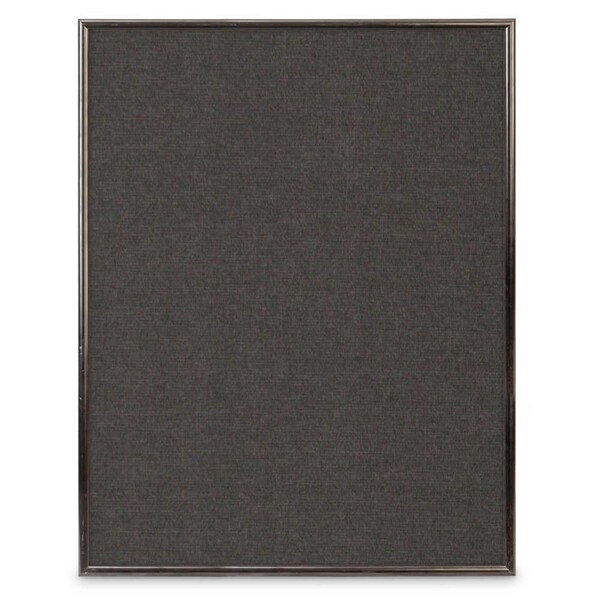 Corkboard, Blk, Forbo, 2 Door, 60x36"